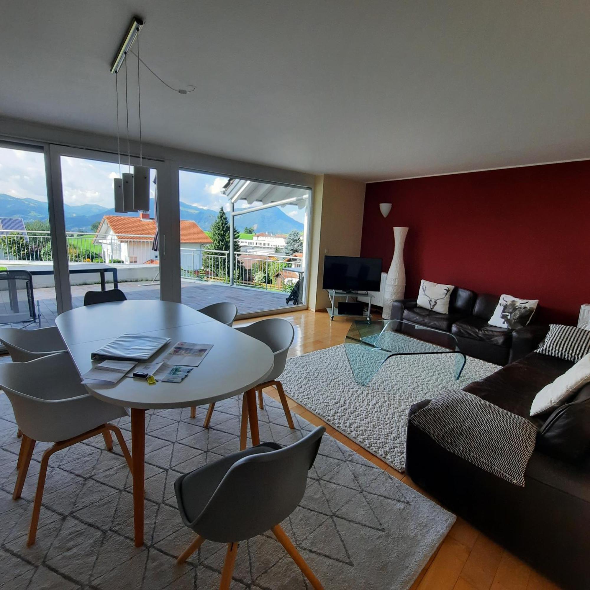 Ferienwohnung Panoramablick Rettenberg Kültér fotó